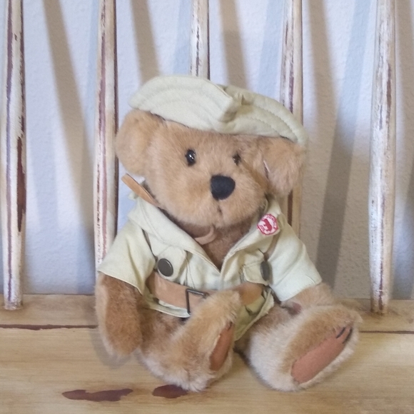 NWOT Jungle Joe's Safari Friends Plush Bear. - Picture 1 of 4